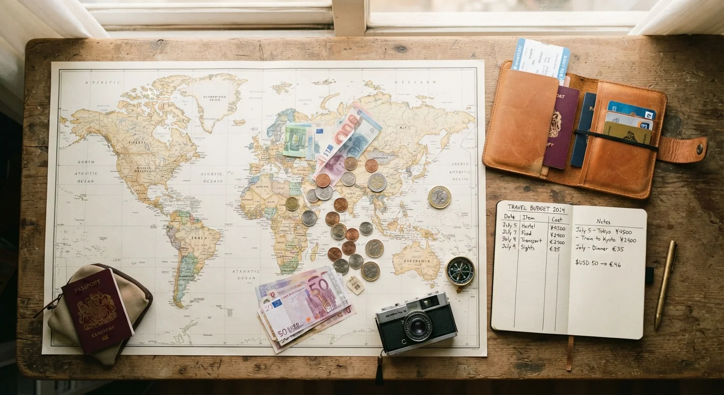 Currency Exchange, ATM Fees, and Foreign Transaction Charges: A Budget Traveler's Financial Map