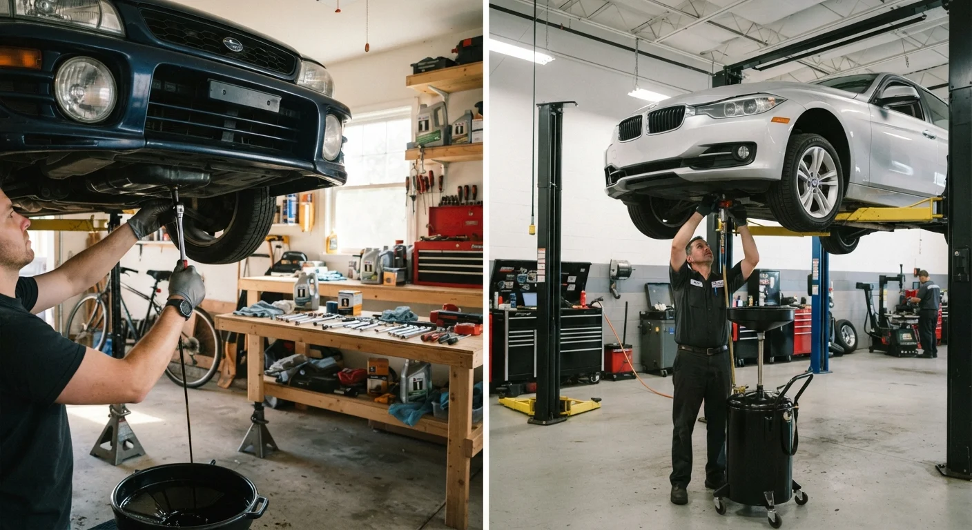DIY Car Maintenance vs. Taking It to a Shop