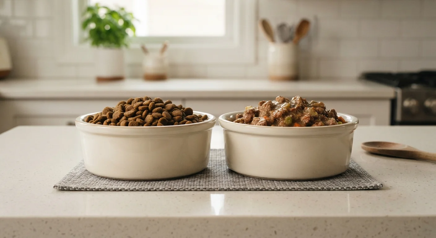 Dry Kibble vs. Wet Food: Weighing the Nutritional Trade-Offs