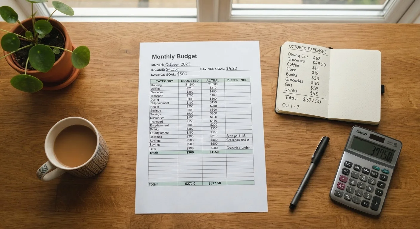 Monthly Budget Audit: A Checklist for Reviewing Where Your Money Actually Went