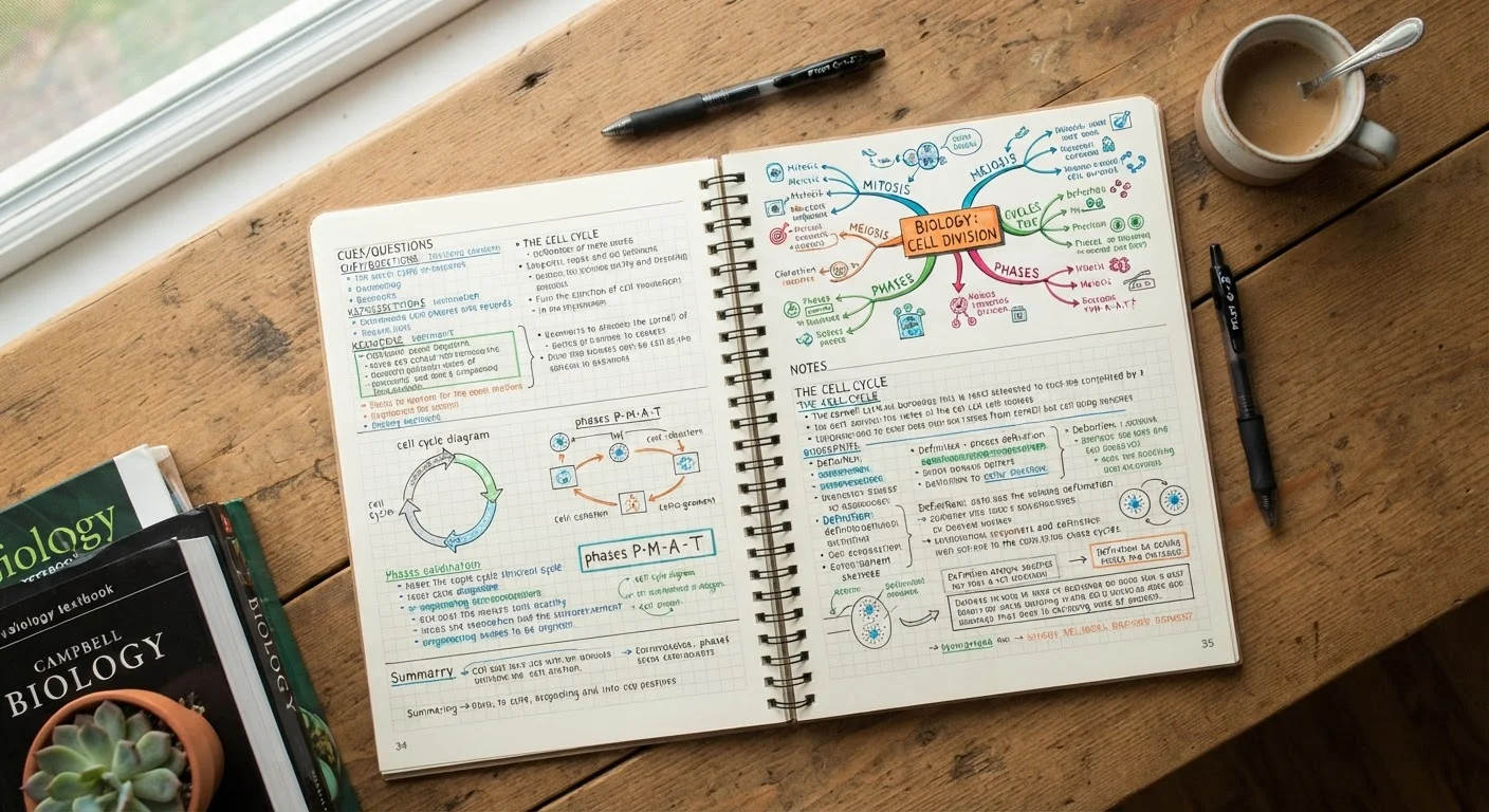 Note-Taking Methods Compared: Cornell, Outline, Mind Map, and More