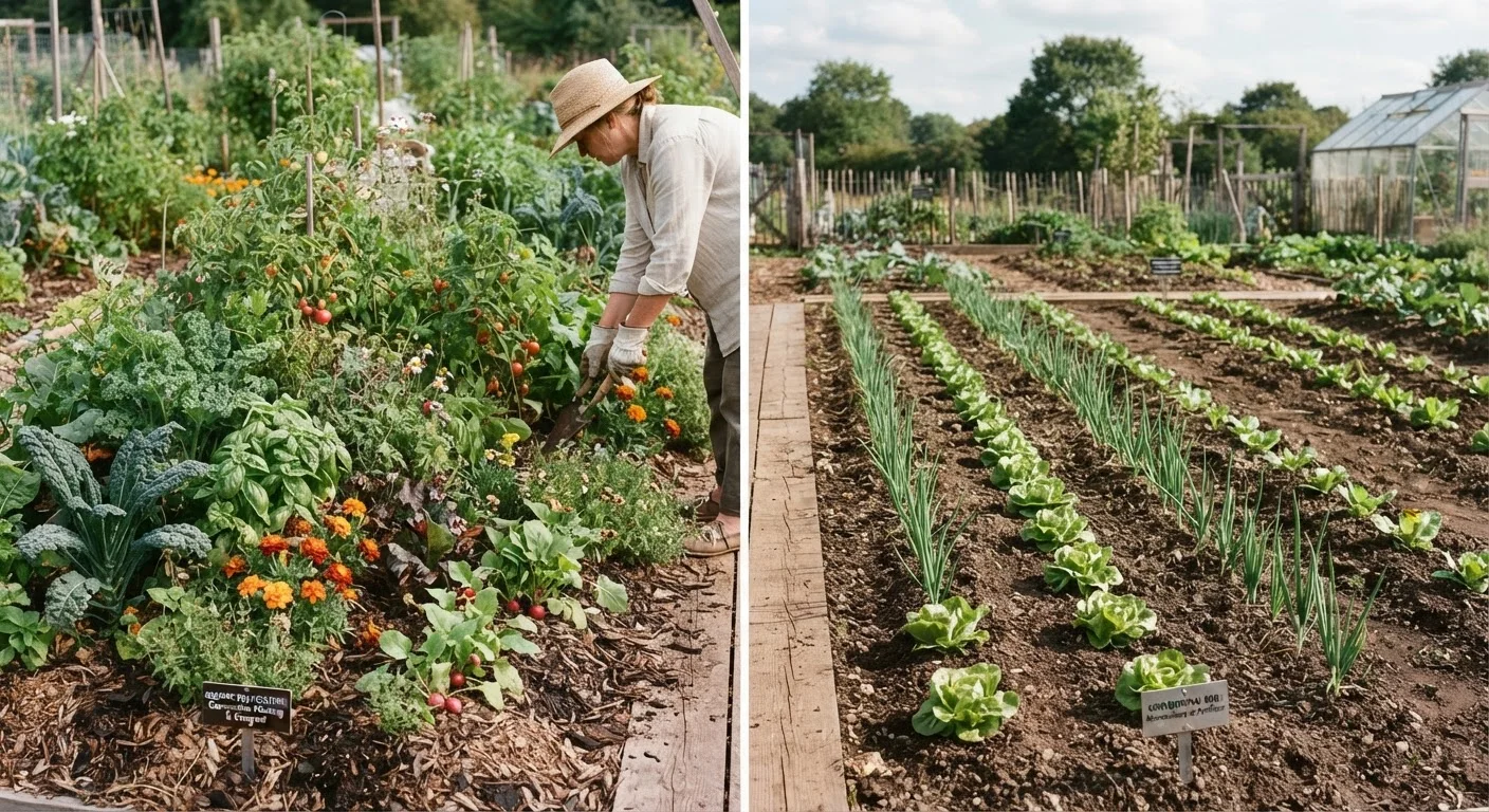 Organic Gardening vs. Conventional Gardening: What the Difference Really Means