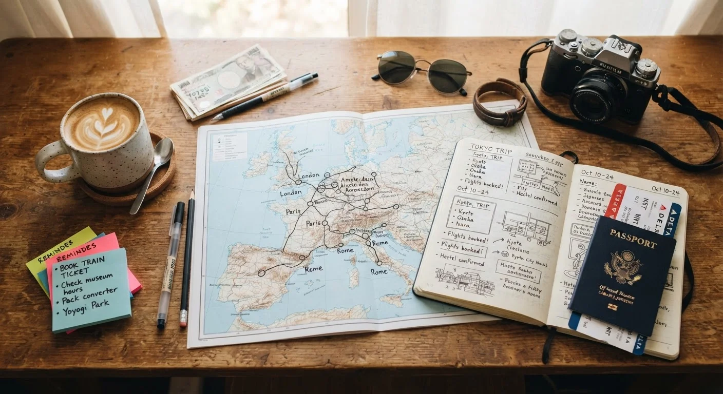 Organizing a Multi-City Trip Without Losing Your Mind