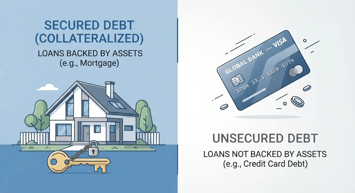 Secured vs. Unsecured Debt: How the Difference Shapes Your Options