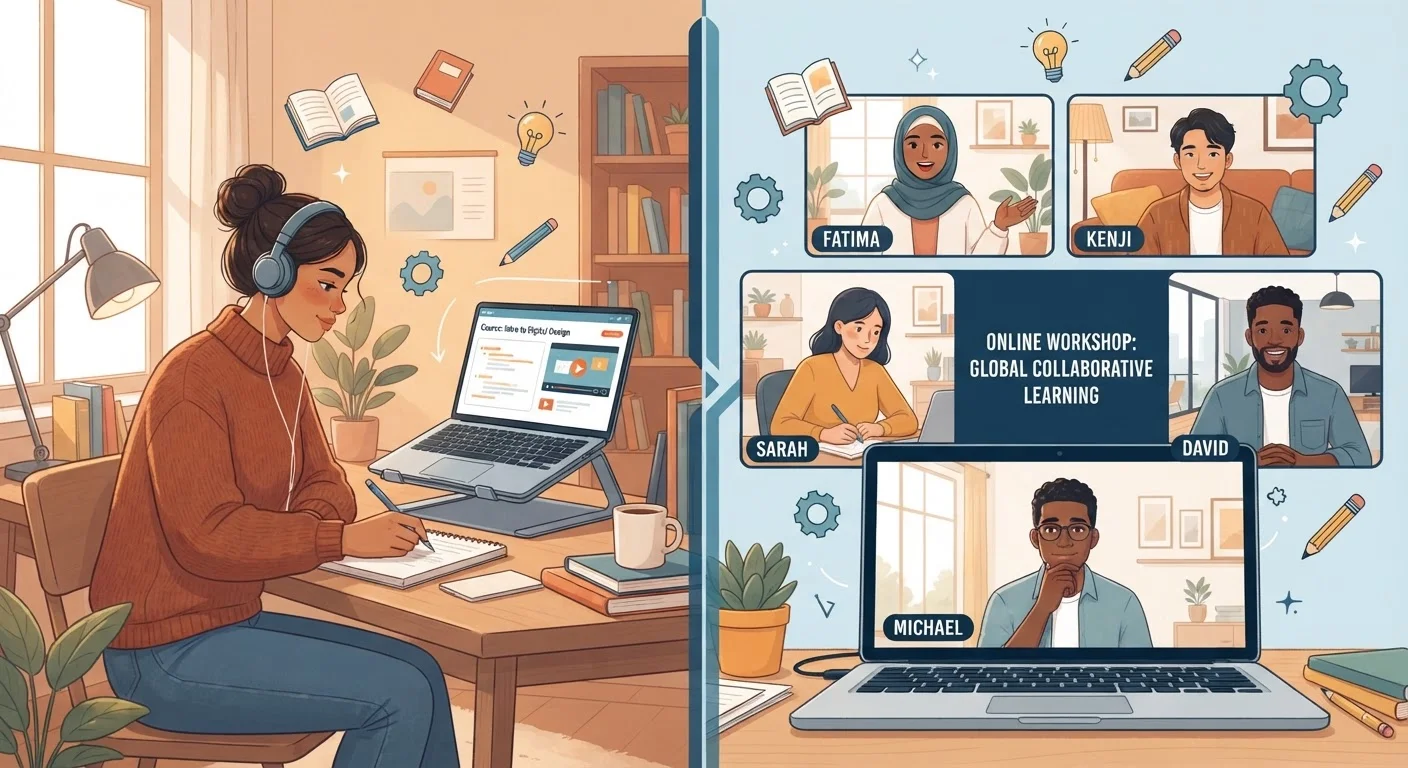 Self-Paced vs. Cohort-Based Online Courses: What the Difference Actually Means for Your Learning