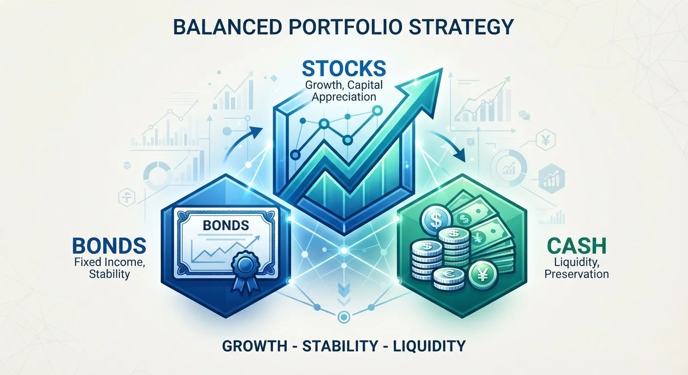 Stocks, Bonds, and Cash: The Building Blocks of Every Portfolio