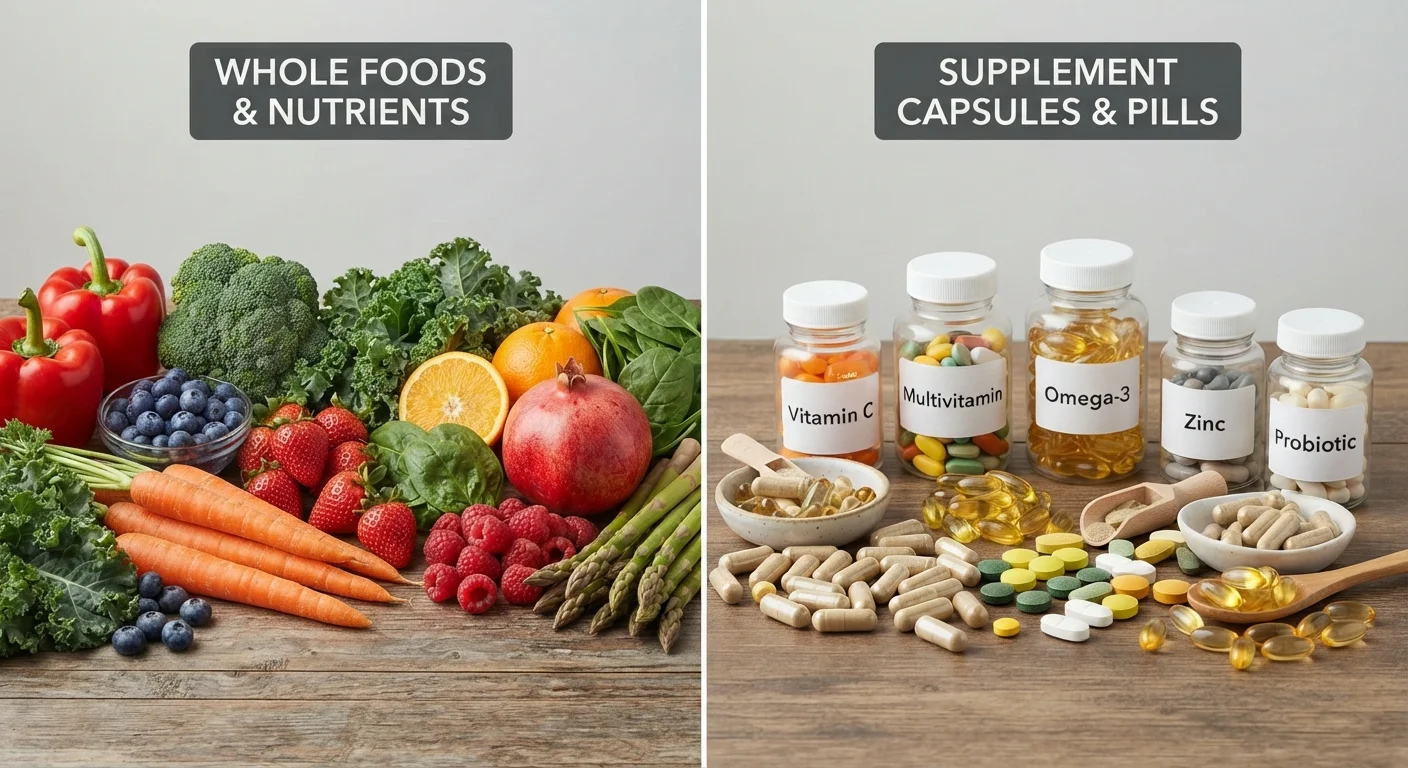 Supplements vs. Whole Foods: When Pills Fill Gaps and When They Don't