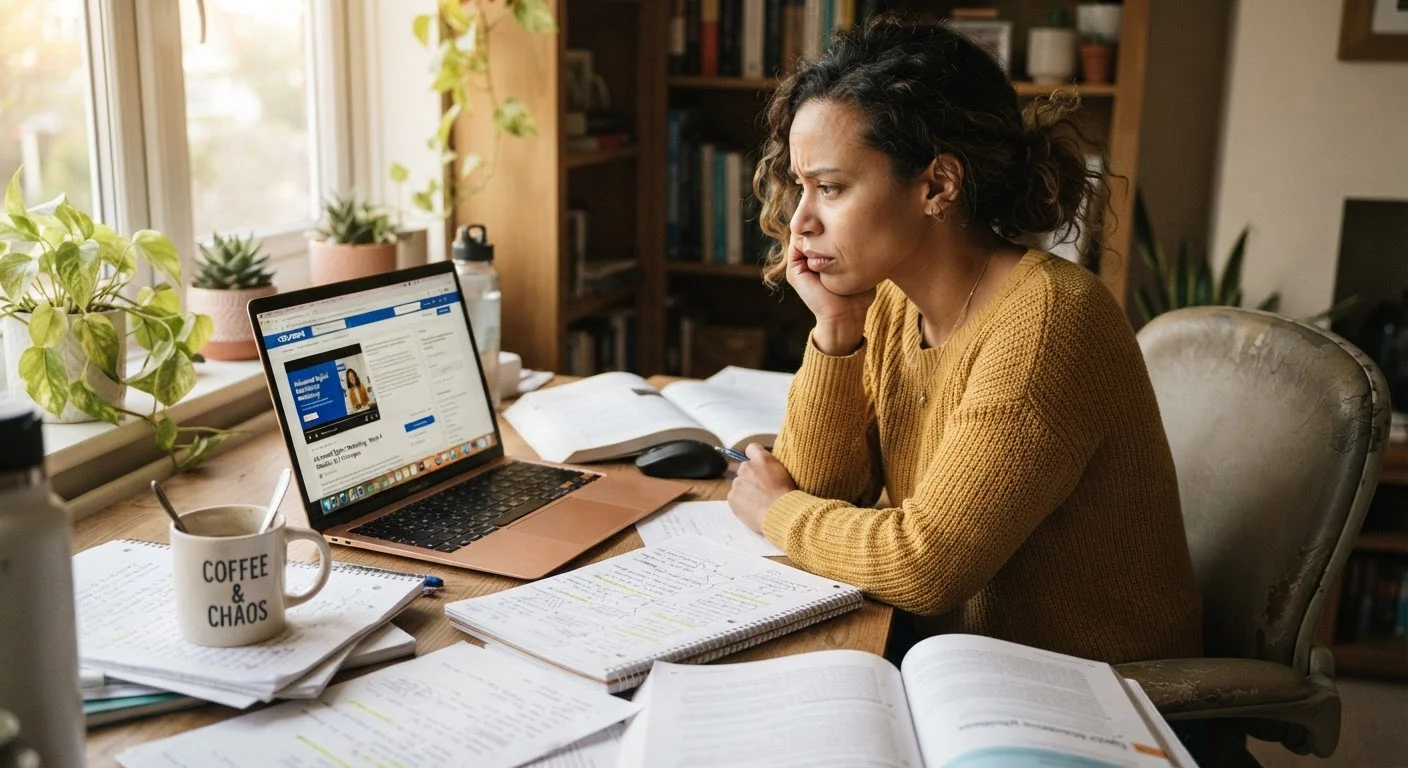 The Hidden Reasons Adults Abandon Online Courses—and What Actually Helps