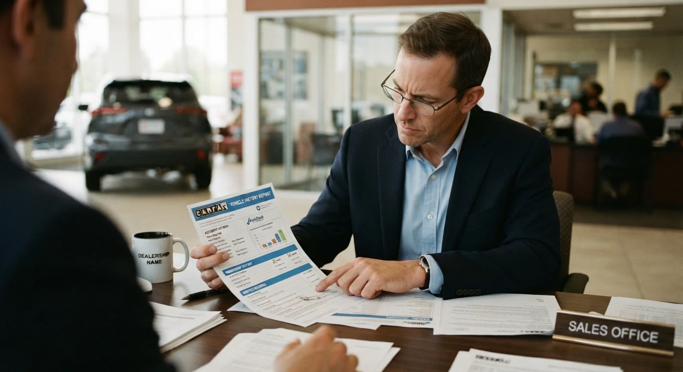What a Vehicle History Report Actually Tells You (And What It Misses)