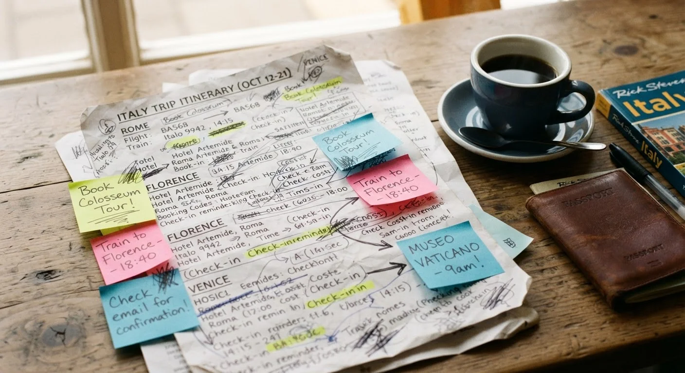 Why Overpacked Itineraries Underdeliver