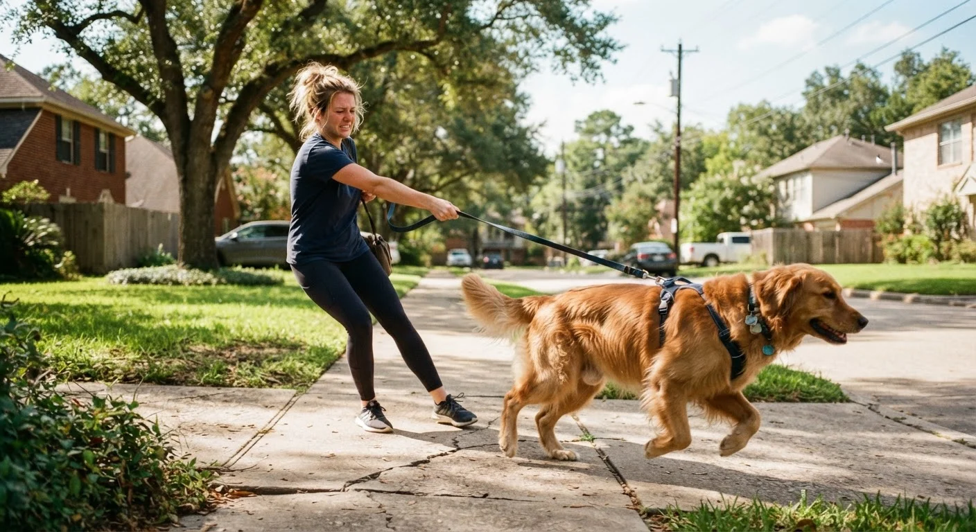 Why Your Dog Pulls on the Leash — and What's Actually Happening