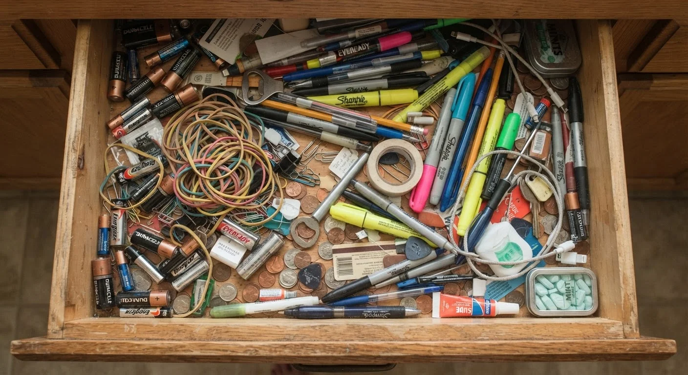 Why Your Junk Drawer Keeps Coming Back